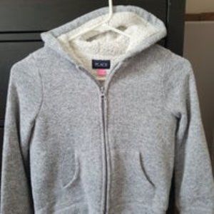 Children's place girls sherpa jacket